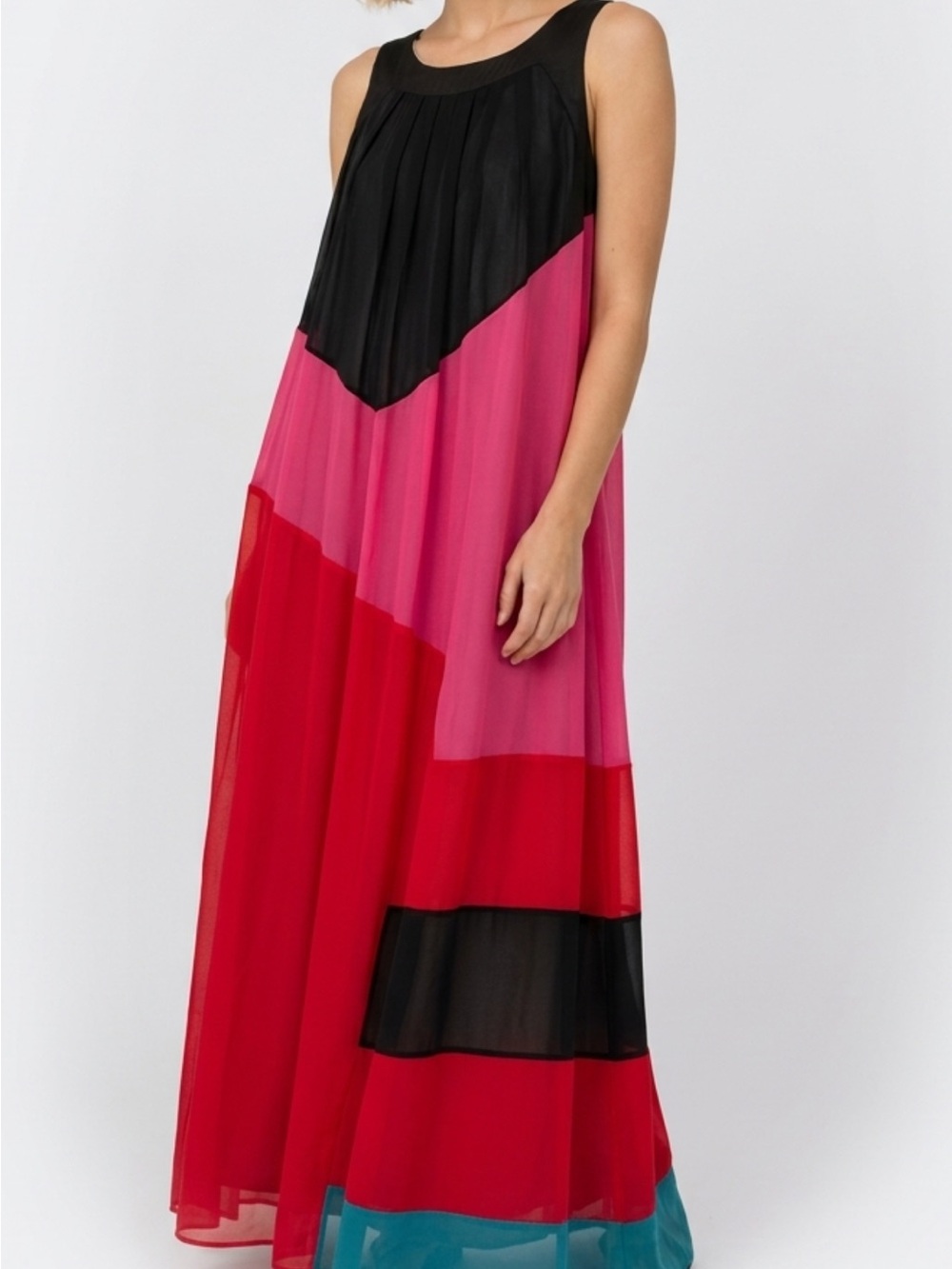 Gucci Black Dress with Pale Pink Trim